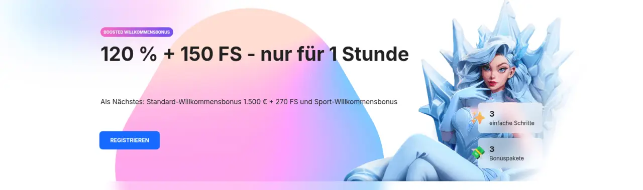 Ice Casino velkomstbonus